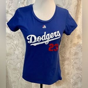 Majestic Blue Dodgers T-Shirt